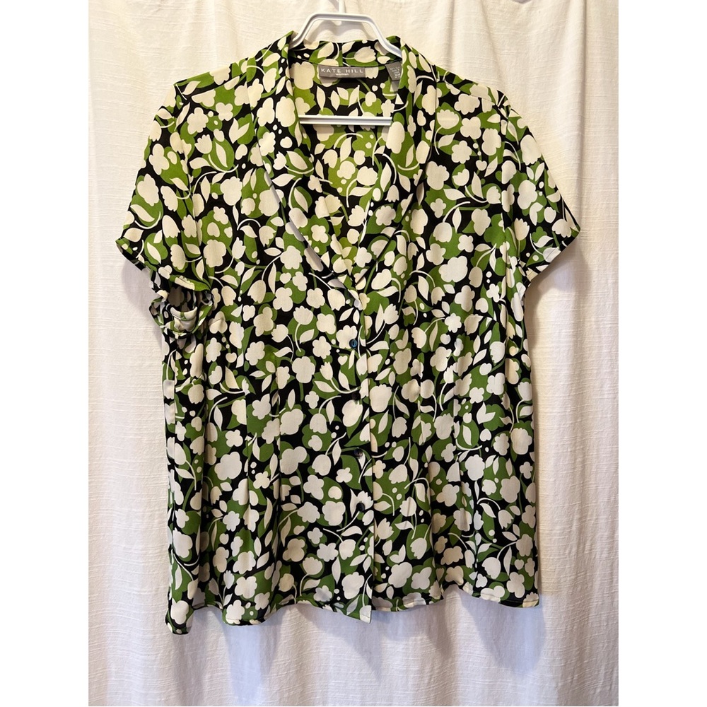 Kate Hill | 100% Silk Blouse